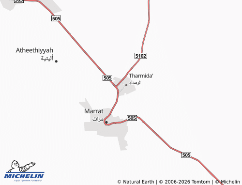 MICHELIN-Landkarte al-'Azeeziyyah - ViaMichelin