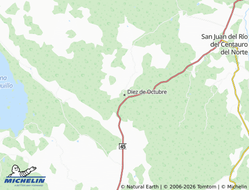 Carte MICHELIN Diez de Octubre - ViaMichelin