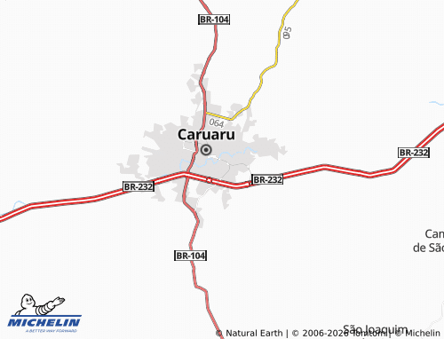 MICHELIN Santa Rosa map - ViaMichelin