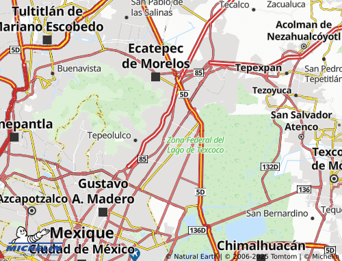 Mapa MICHELIN La Purísima Tulpetlac - ViaMichelin