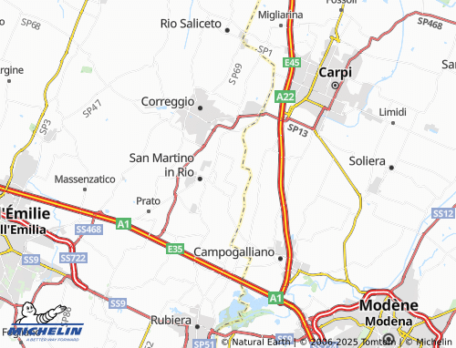 MICHELIN Trignano map - ViaMichelin