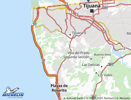 MICHELIN Santa Fe 2 map - ViaMichelin