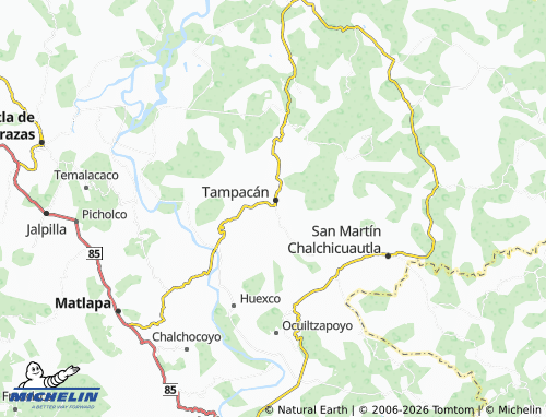 Mapa MICHELIN Santa Martha - ViaMichelin