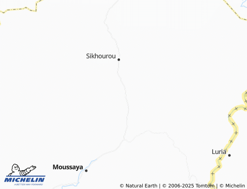 MICHELIN Tabékouré map - ViaMichelin