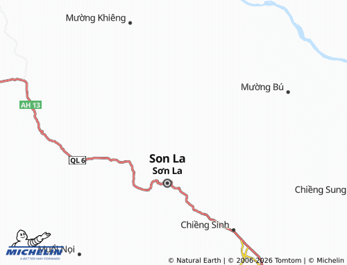 Mapa MICHELIN Chiềng Xôm - ViaMichelin
