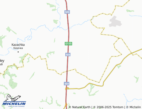MICHELIN-Landkarte Krasavka - ViaMichelin