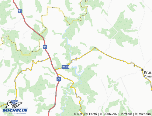 Mapa MICHELIN Efreytor Bakalovo - ViaMichelin
