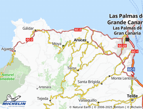 MICHELIN Las Huertecillas map - ViaMichelin