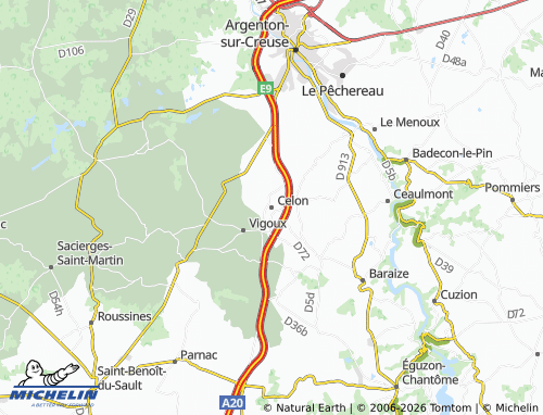 Mappa MICHELIN Celon - ViaMichelin