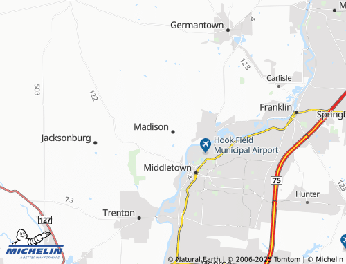 MICHELIN-Landkarte Madison - ViaMichelin