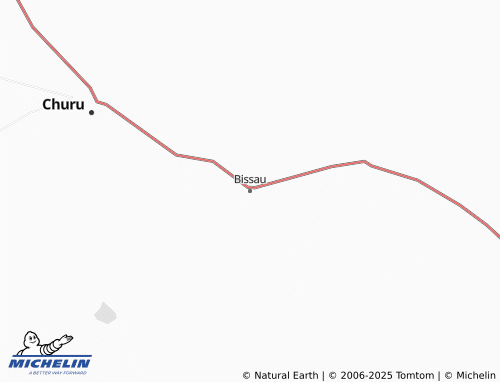 MICHELIN Bissau map - ViaMichelin