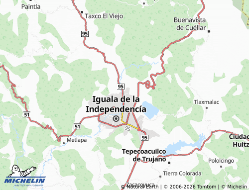 Mappa MICHELIN Del Ángel - ViaMichelin