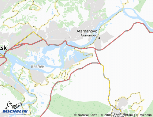 MICHELIN Rodnichok SNT map - ViaMichelin