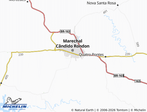 Mappa MICHELIN Ana Paula - ViaMichelin