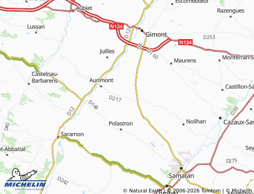 Kaart MICHELIN Saint-André - ViaMichelin