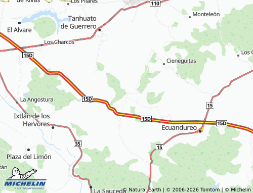 Mapa MICHELIN Tinaja de Vargas - ViaMichelin
