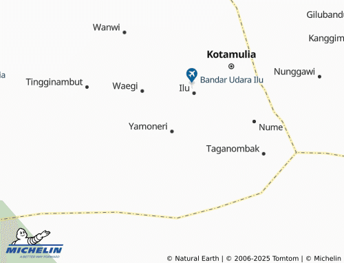 MICHELIN Yamoneri map - ViaMichelin