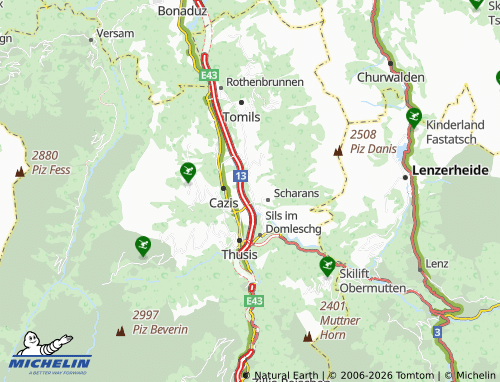 Carte MICHELIN Fürstenau - ViaMichelin