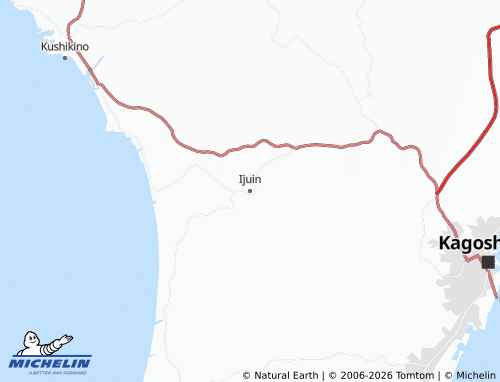 MICHELIN Ijuin map - ViaMichelin