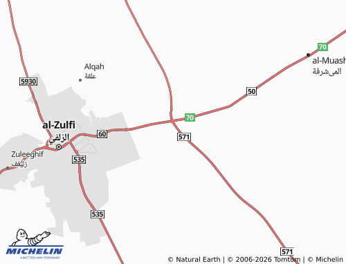 Carte MICHELIN al-Khuzami - ViaMichelin