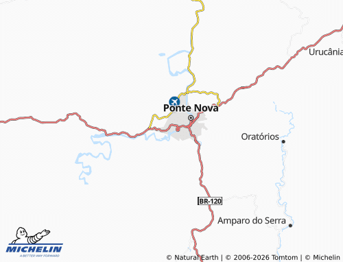 Mapa MICHELIN Central - ViaMichelin