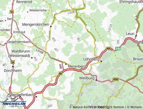 MICHELIN-Landkarte Barig-Selbenhausen - ViaMichelin