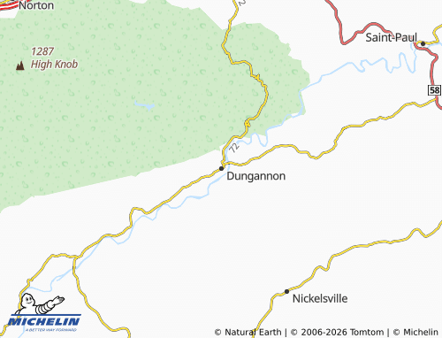 Mappa MICHELIN Dungannon - ViaMichelin