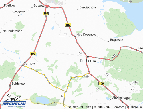 MICHELIN Charlottenhof map - ViaMichelin