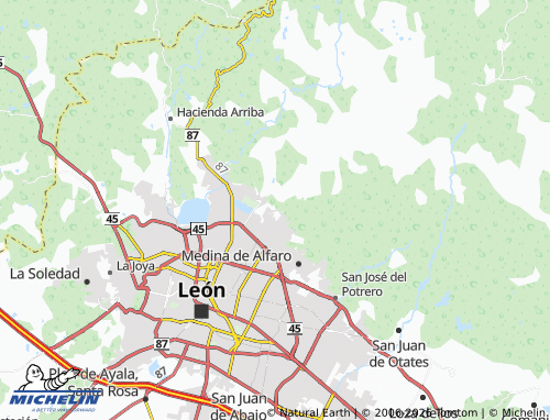 Carte MICHELIN El Penitente - ViaMichelin
