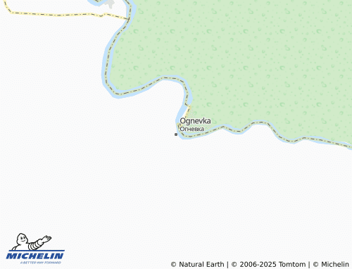 MICHELIN Ognevka map - ViaMichelin