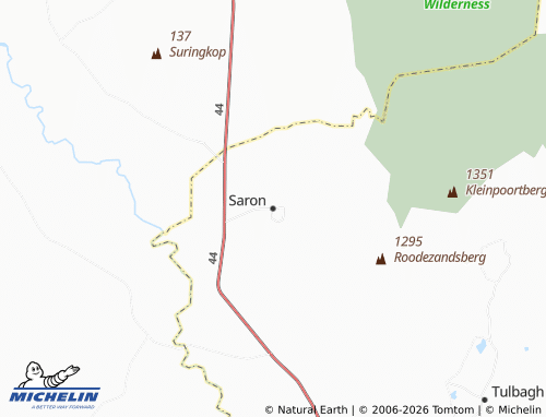 MICHELIN-Landkarte Saron - ViaMichelin