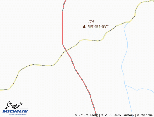 MICHELIN Wadi Bey map - ViaMichelin