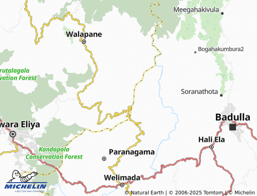 MICHELIN Kurupanawela map - ViaMichelin