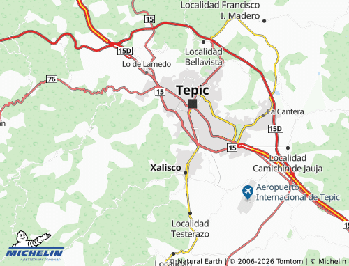 Mappa MICHELIN Ampliación Cuauhtémoc - ViaMichelin