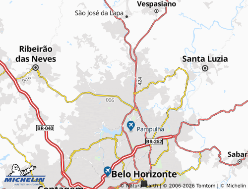 Mapa MICHELIN Laranjeiras - ViaMichelin