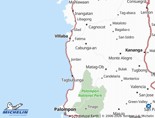MICHELIN Camporog map - ViaMichelin