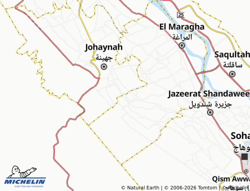 Mappa MICHELIN al-Samarinah - ViaMichelin