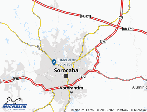 Carte MICHELIN Jardim Dois Corações - ViaMichelin