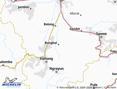 MICHELIN Bungkal map - ViaMichelin