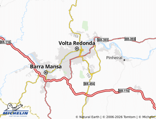 Mapa MICHELIN Laranjal - ViaMichelin