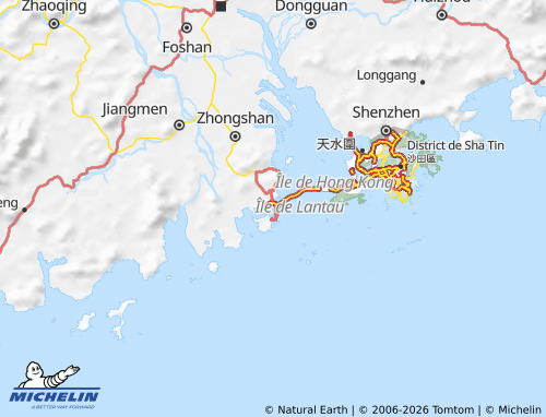 Kaart MICHELIN Macau SAR - ViaMichelin