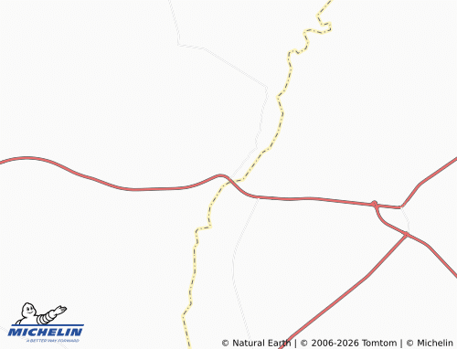 MICHELIN Mala Brwan map - ViaMichelin