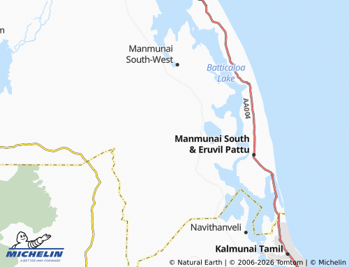 Mappa MICHELIN Thumpankerni - ViaMichelin