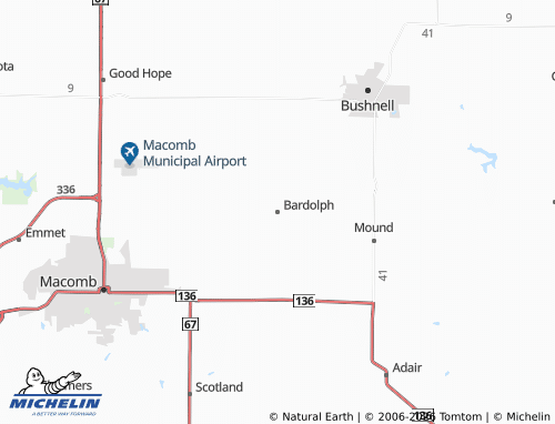 Mapa MICHELIN Bardolph - ViaMichelin