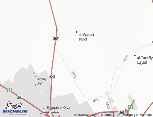 MICHELIN-Landkarte al-Rayhan - ViaMichelin