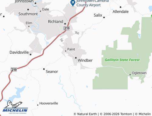 Carte MICHELIN Windber - ViaMichelin