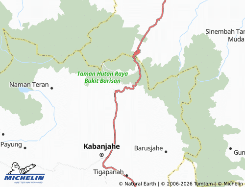 Mapa MICHELIN Berastagi - ViaMichelin