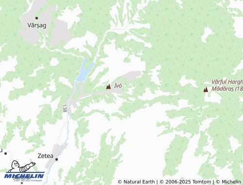 MICHELIN Izvoare map - ViaMichelin
