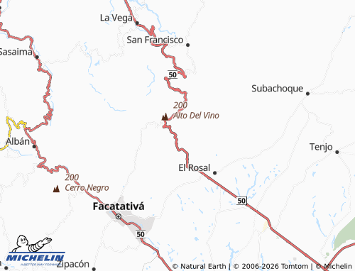 Mapa MICHELIN Sabaneta - ViaMichelin