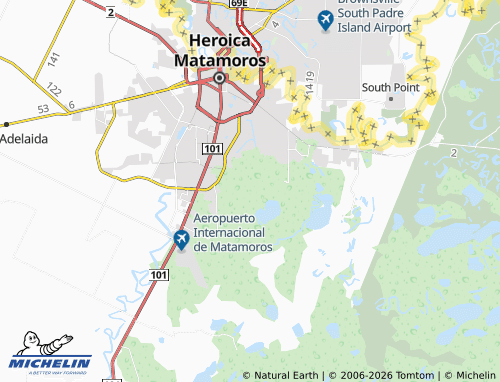 MICHELIN Real de Catorce map - ViaMichelin